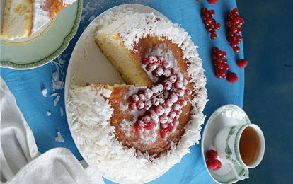 Легкий бисквит с апельсиновым пюре