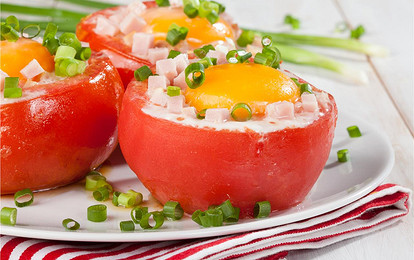 Запеченные помидоры