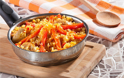 Паэлья с индейкой