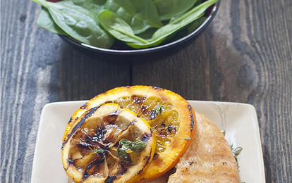 Курица в цитрусовом маринаде