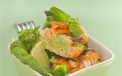 Рыбка с брокколи