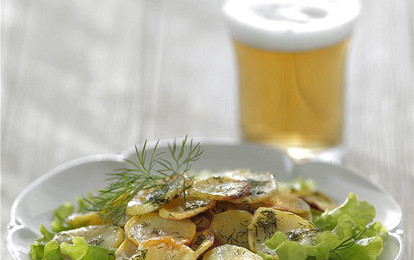 Картофельные чипсы с укропом