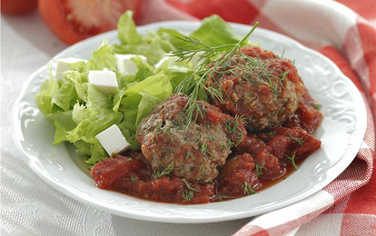 Тефтели по-гречески