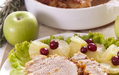 Запеченный окорок