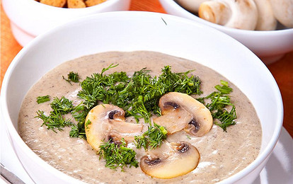 Грибной крем-суп