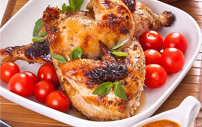 Цыпленок на гриле