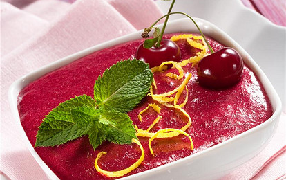 Вишневый мусс