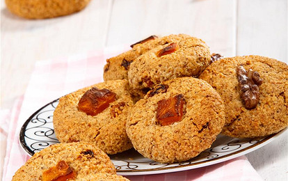 Овсяное печенье с орехами