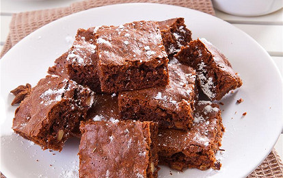 Брауни с миндалем