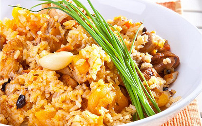 Плов с курицей