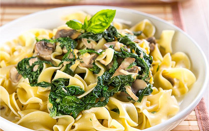 Паста с грибами