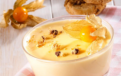 Яично-молочный десерт