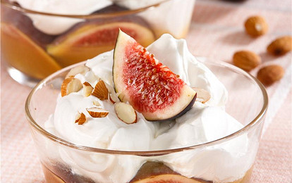 Десерт из инжира с миндалем