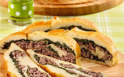 Картофельный рулет