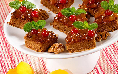 Пирожные с джемом