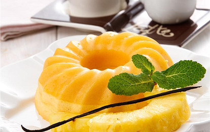 Пудинг с ананасом