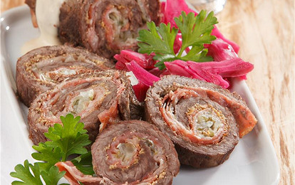 Рулеты из говядины