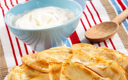 Блины с пылу с жару