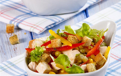 Легкий весенний салат