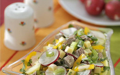 Салат “Весенний” с редисом