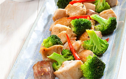 Рагу из брокколи