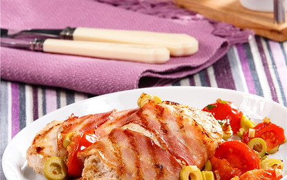 Медальоны из индейки