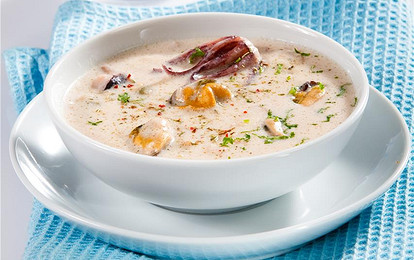 Суп из морепродуктов