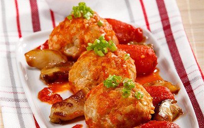 Рыбные тефтели с подливой