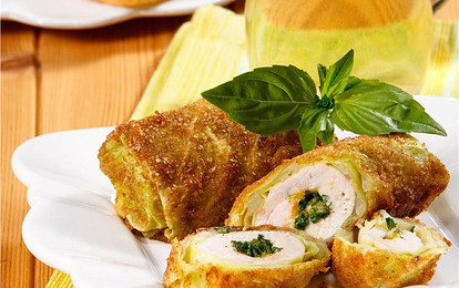 Рулетики из курицы