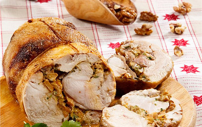 Куриный  рулет