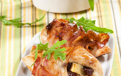 Куриное филе в беконе