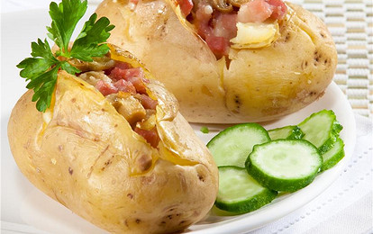 Фаршированный картофель