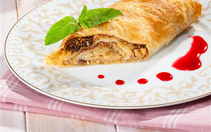 Штрудель с орехами