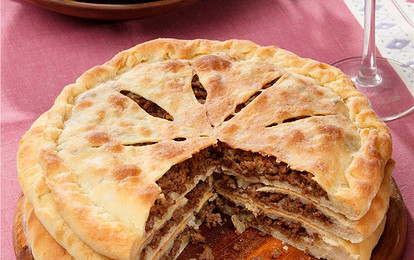 Осетинский пирог с мясом