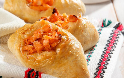 Рсстегаи с семгой