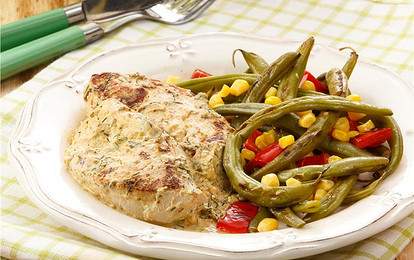 Индейка в горчичном соусе