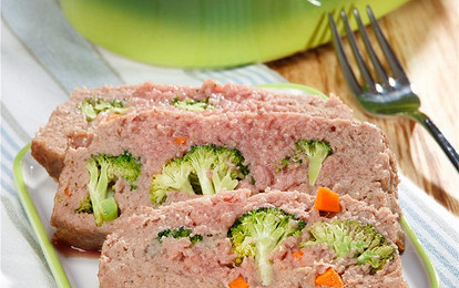 Мясная запеканка с брокколи