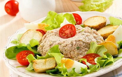 Cалат “Нисуаз” с тунцом