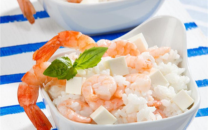 Ризотто с креветками