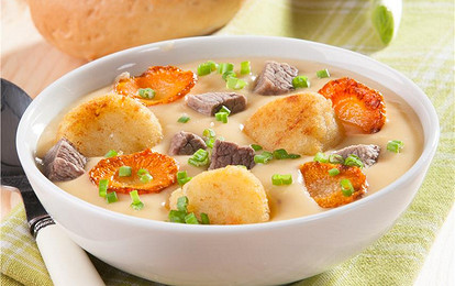 Суп-пюре из баранины