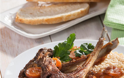 Баранина на косточке 