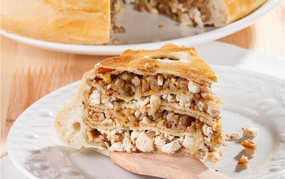  Курник с грибами