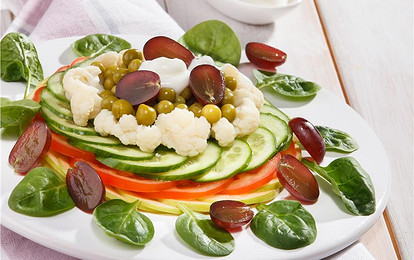 Салат из цветной капусты