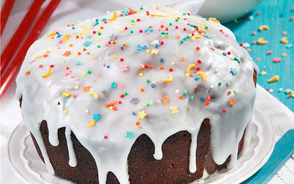 Шоколадный кулич с ромом