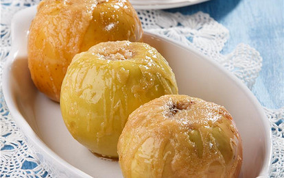 Яблоки в карамели