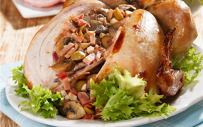 Курочка с начинкой