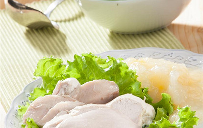 Сладкая тушеная курица в ароматной дыне