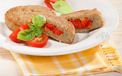 Зразы из баклажанного пюре