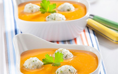 Горячий тыквенный суп