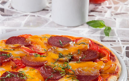 Картофельная пицца